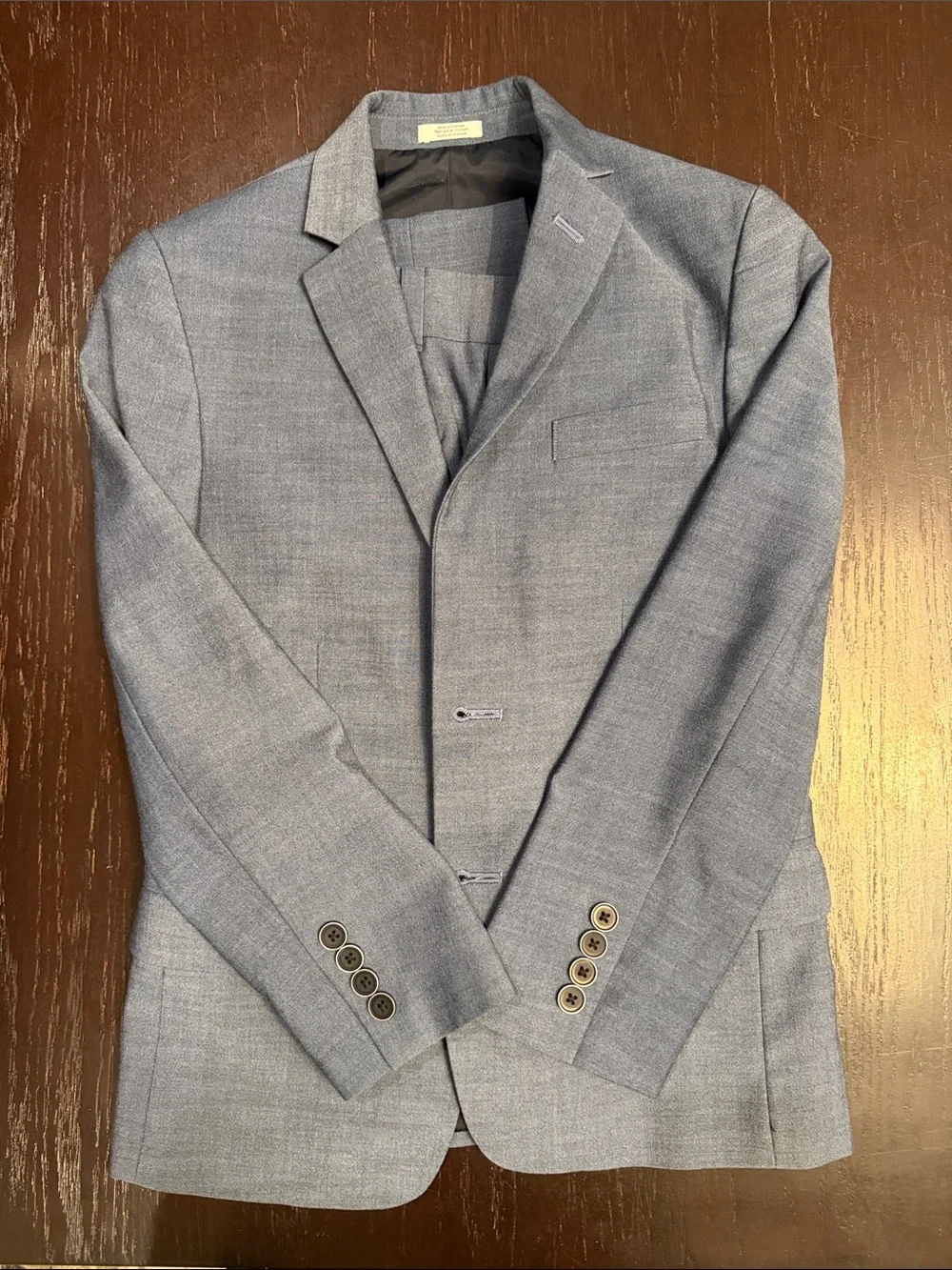 Calvin Klein Light Blue Boys Suit Set